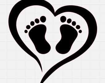 Download Baby feet svg | Etsy