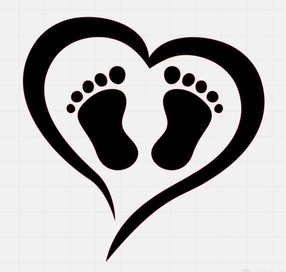 Download Baby Feet Love Svg File svg cut files svg files for cricut ...