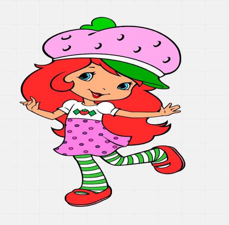 Download Strawberry Shortcake Svg File Svg Cutting File Svg Cut | Etsy