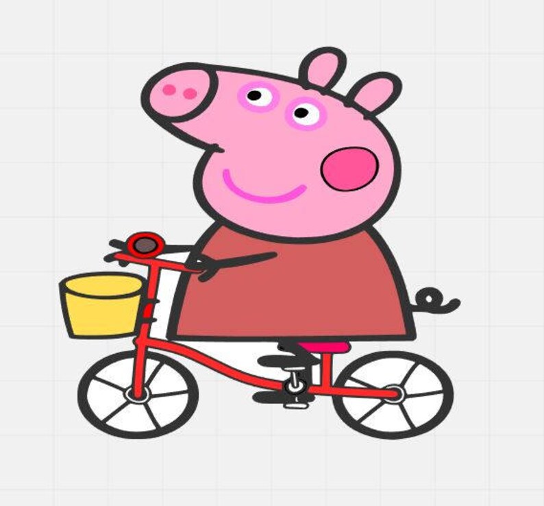 Download Peppa Pig Svg Svg File Svg Cutting File Cricut File Cricut ...