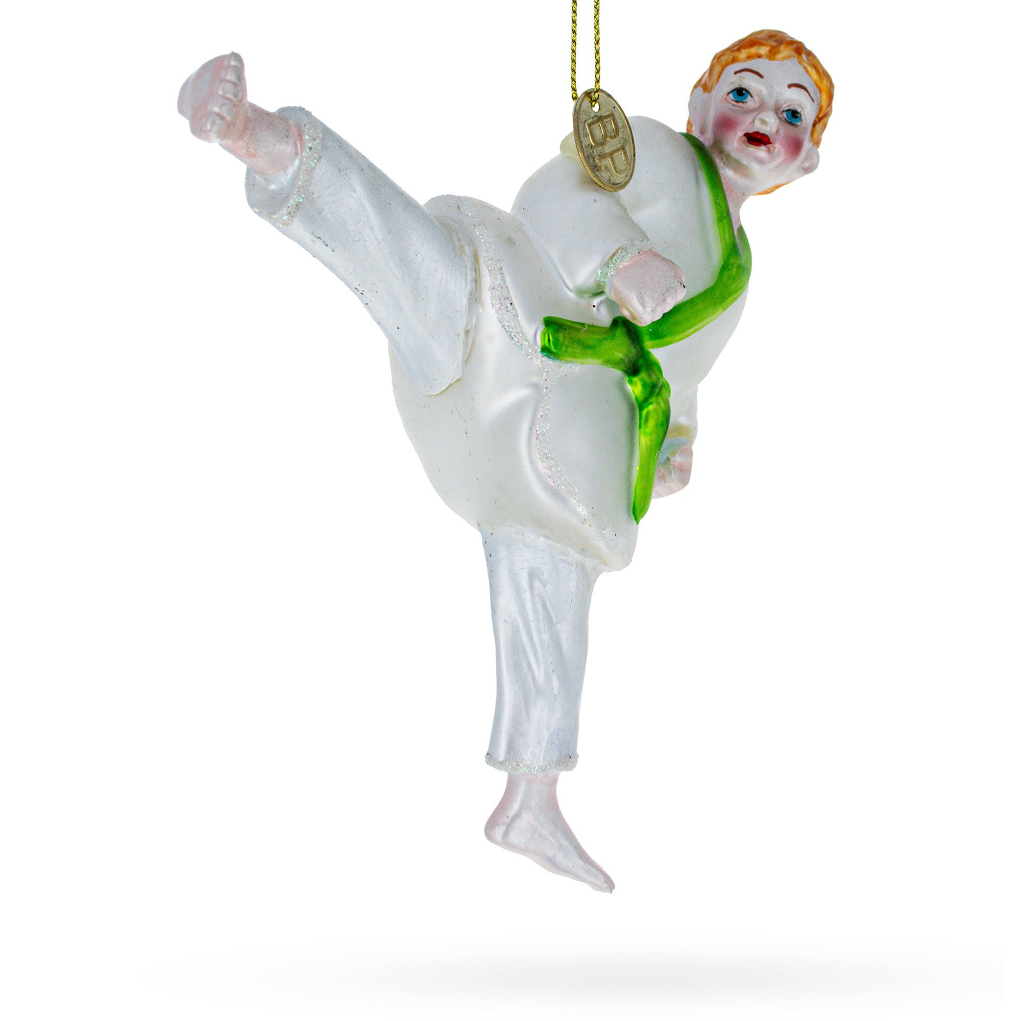 Martial Arts Judo Glass Christmas Ornament Etsy