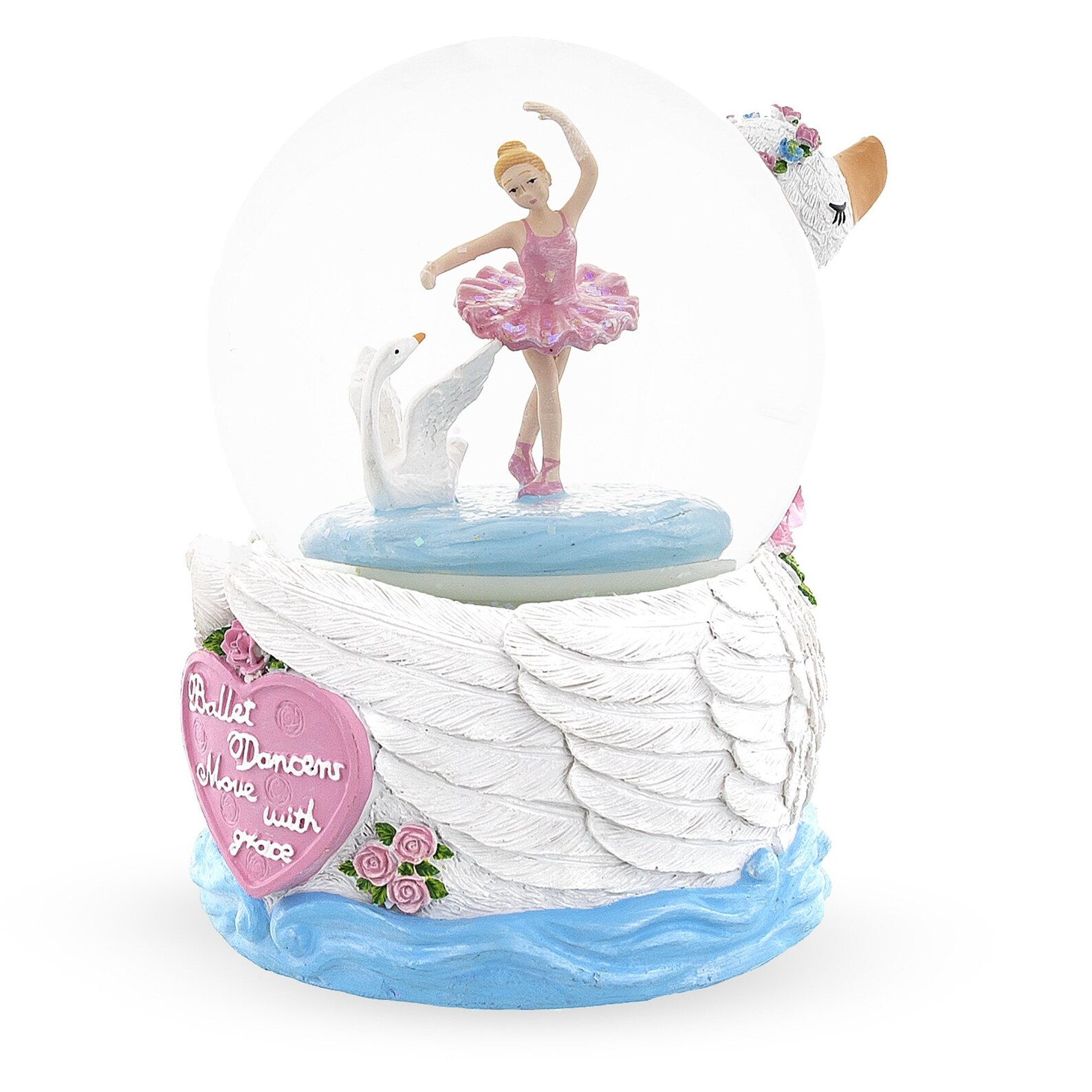 Swan Lake Ballet Musical Snow Globe Etsy UK