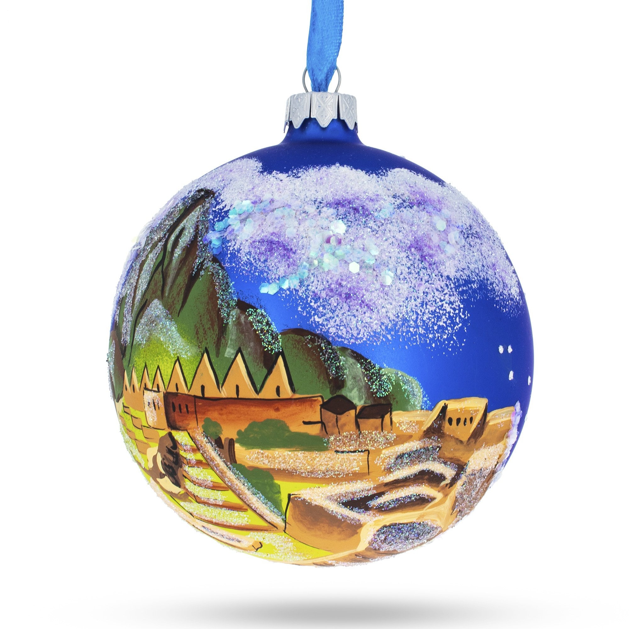 BestPysanky I Love Houston Glass Ball Christmas Ornament 4 Inches BestPysanky I Love Houston Glass Ball Christmas Ornament 4 Inches