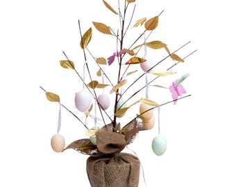 Easter Egg Tree Tabletop Decoration 24 Inches