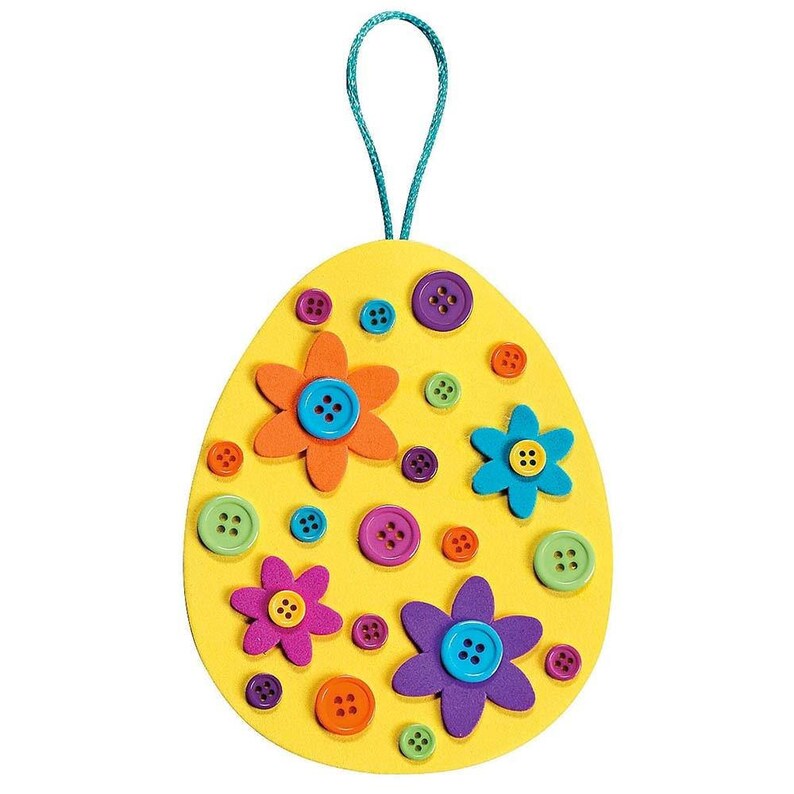 Bestpysanky Set of 12 DIY Easter Egg Ornament Craft Kit Etsy