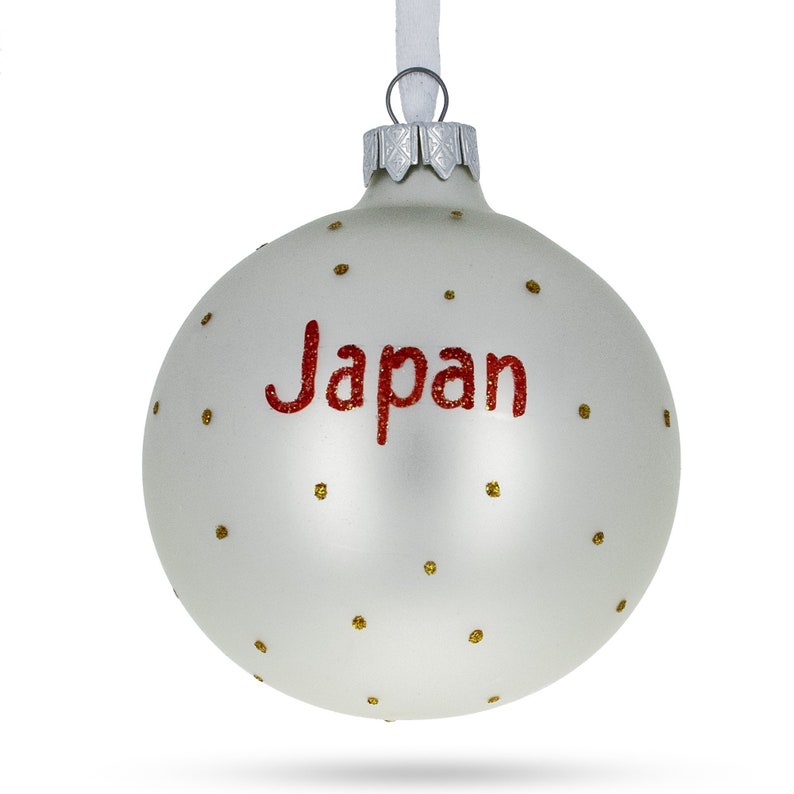 BestPysanky Flag of Taiwan Glass Ball Christmas Ornament