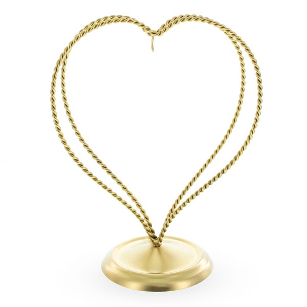 Black Cescent Metal Onament Display Stand 5.9 Inches