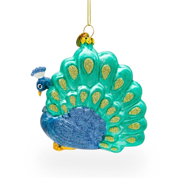 2023 Peacock Ceramic Ornament/ Peacock Ornament/ Peacock Gift