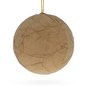 Paper Mache Ornament 3.2 Inches