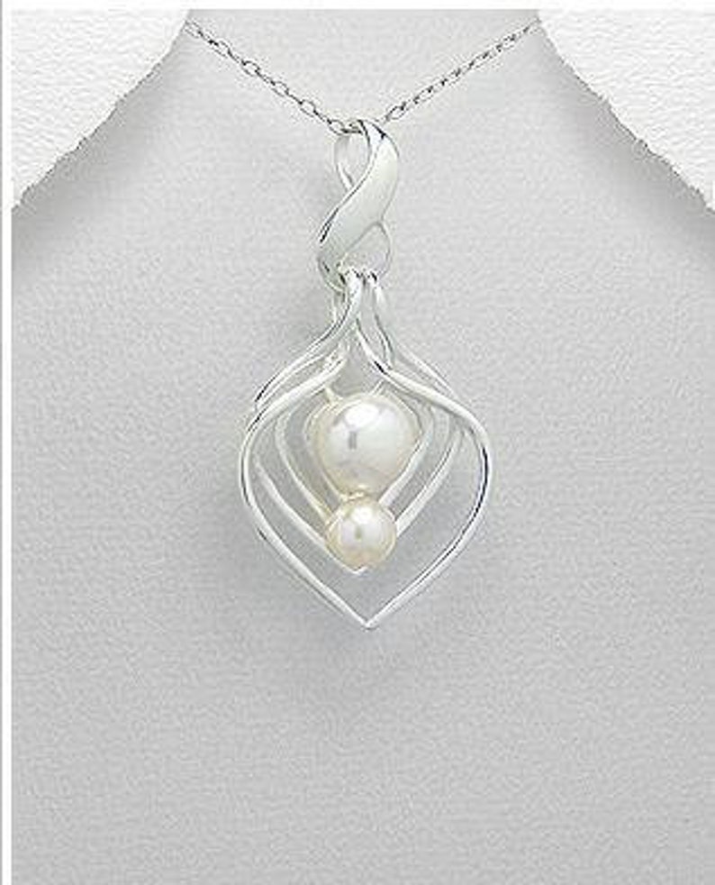 Fresh Water Pearl Sterling Silver Pendant
