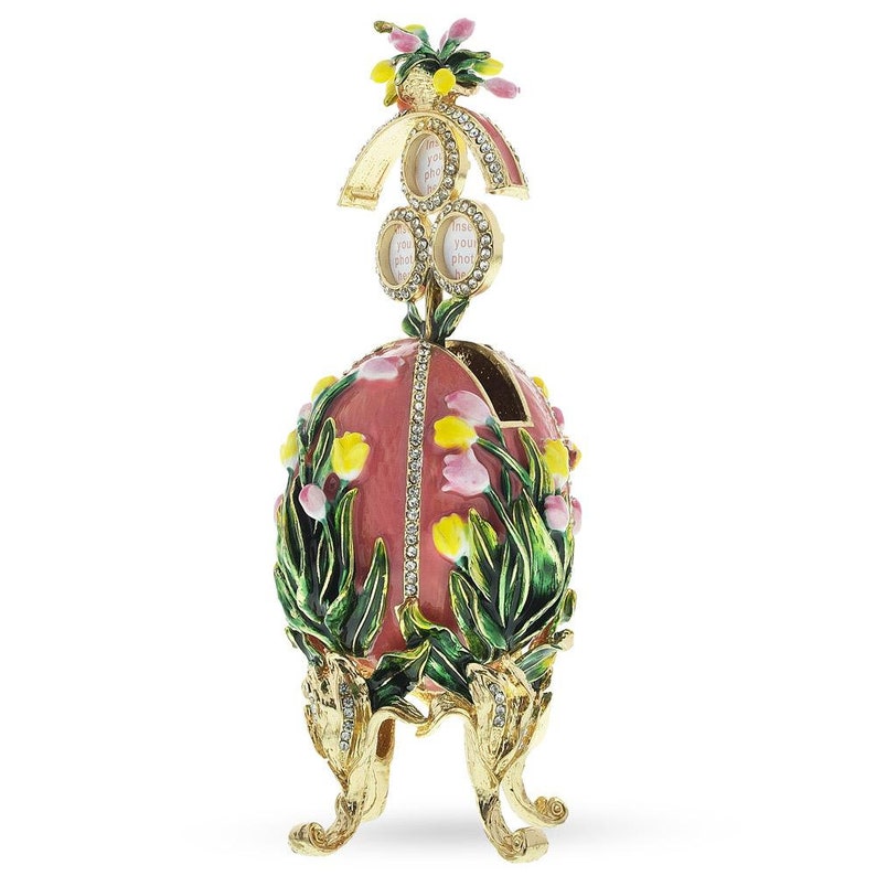 1898 Lilies of the Valley Royal Russian Egg in Pink Etsy