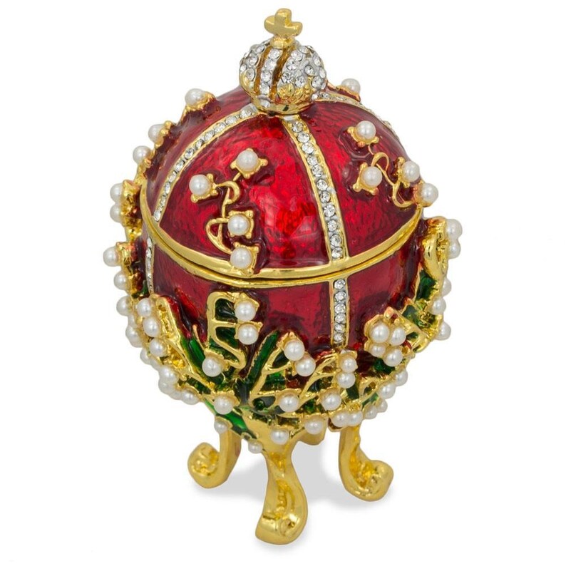 BestPysanky 1898 Lilies of the Valley Royal Russian Egg 3.5 Etsy