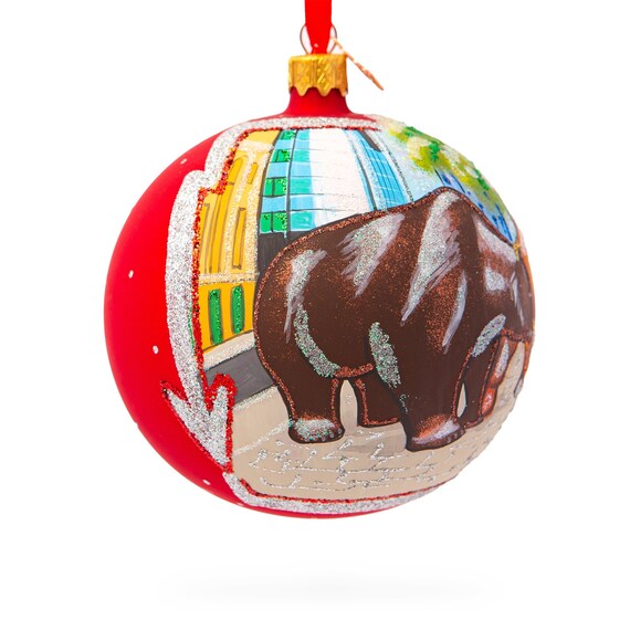 Bull and bear christmas ornaments Clearance