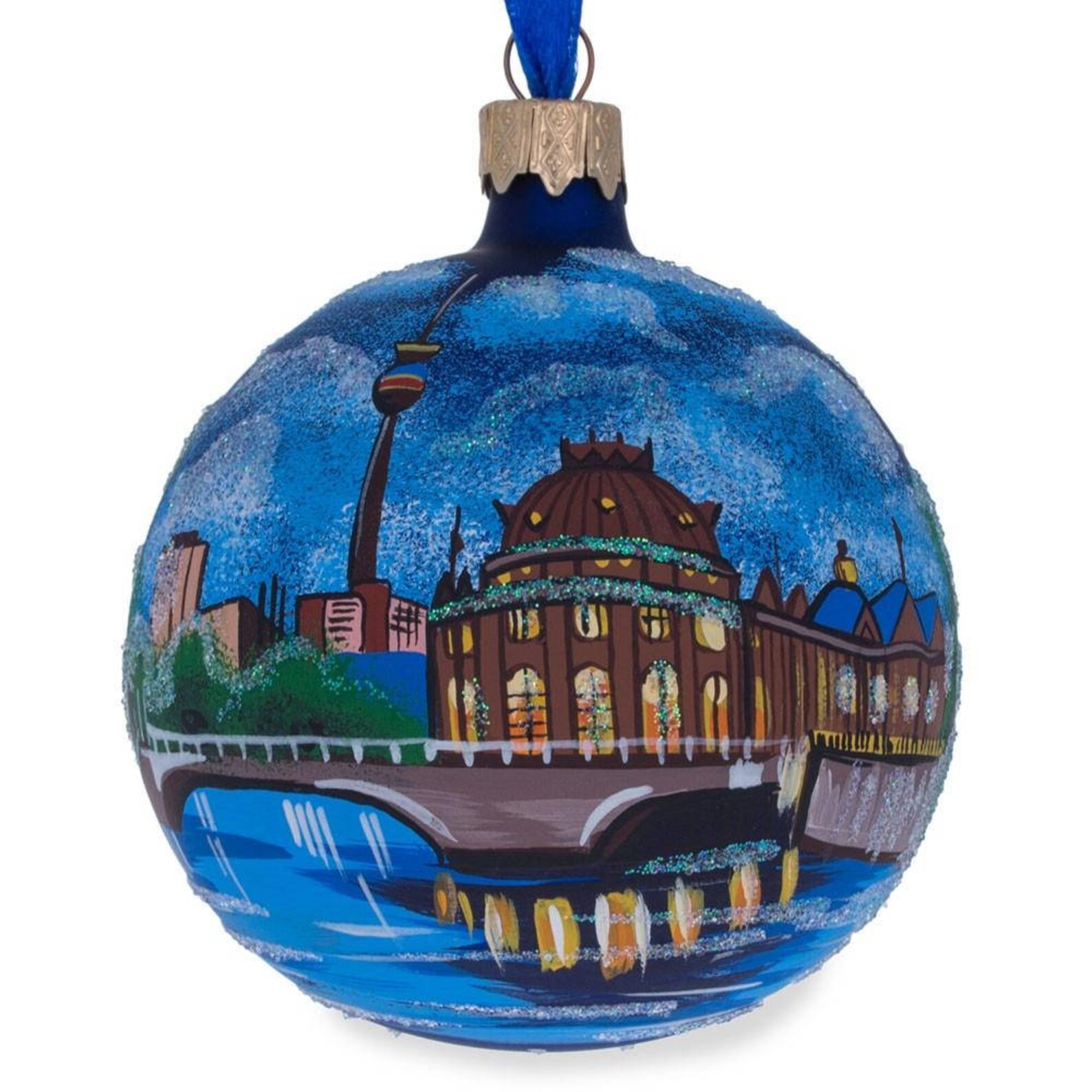 BestPysanky Berlin Germany Glass Ball Christmas Ornament 3.25 Etsy Germany Christmas Ornaments