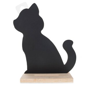 Bestpysanky Standing Black Cat Chalkboard 9.25 Inches - Etsy