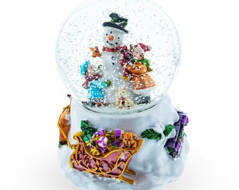 Wedding Couple Personalized Musical Snow Globe, Wedding Gifts