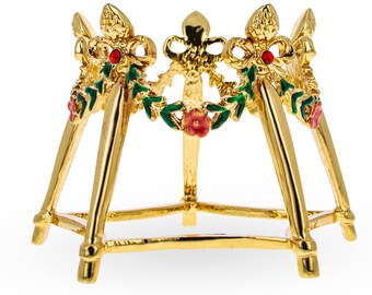 Alexander Palace Egg Display Stand Holder 2.1 Inches