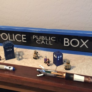 Police Public Call Box TARDIS Lighted Sign Doctor Who w/remote control image 4