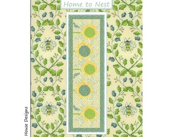 Home to Nest Digital PDF Quilt Pattern par Coach House Designs