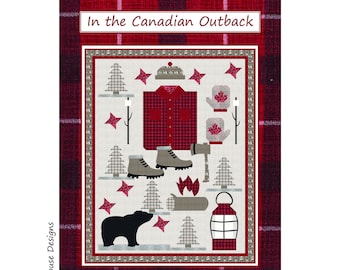 In the Canadian Outback Digital PDF Quilt Pattern by Coach House Designs