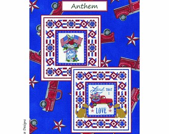 Anthem Digital PDF Quilt Pattern by Coach House Designs