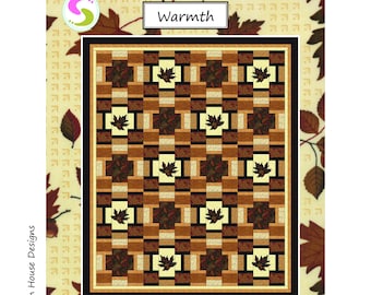 Warmth Digital PDF Quilt Pattern by Coach House Designs