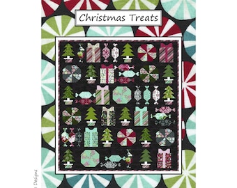 Christmas Treat Digital PDF Quilt Pattern by Coach House Designs