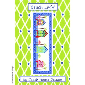 Beach Livin Digital PDF Quilt Pattern by Coach House Designs