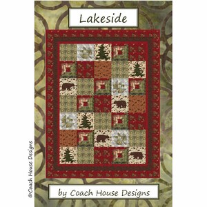 Lakeside Digital PDF Quilt Pattern by Coach House Designs