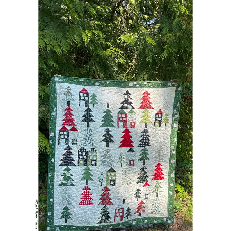 Nestled in the Trees Digital PDF Quilt Pattern by Coach House Designs ...