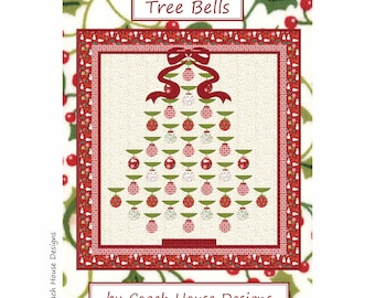 Tree Bells Digital PDF Quilt Pattern by Coach House Designs