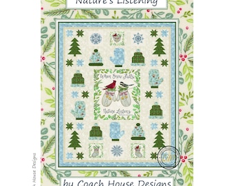 Nature's Listening Downloadable Lap Quilt Pattern