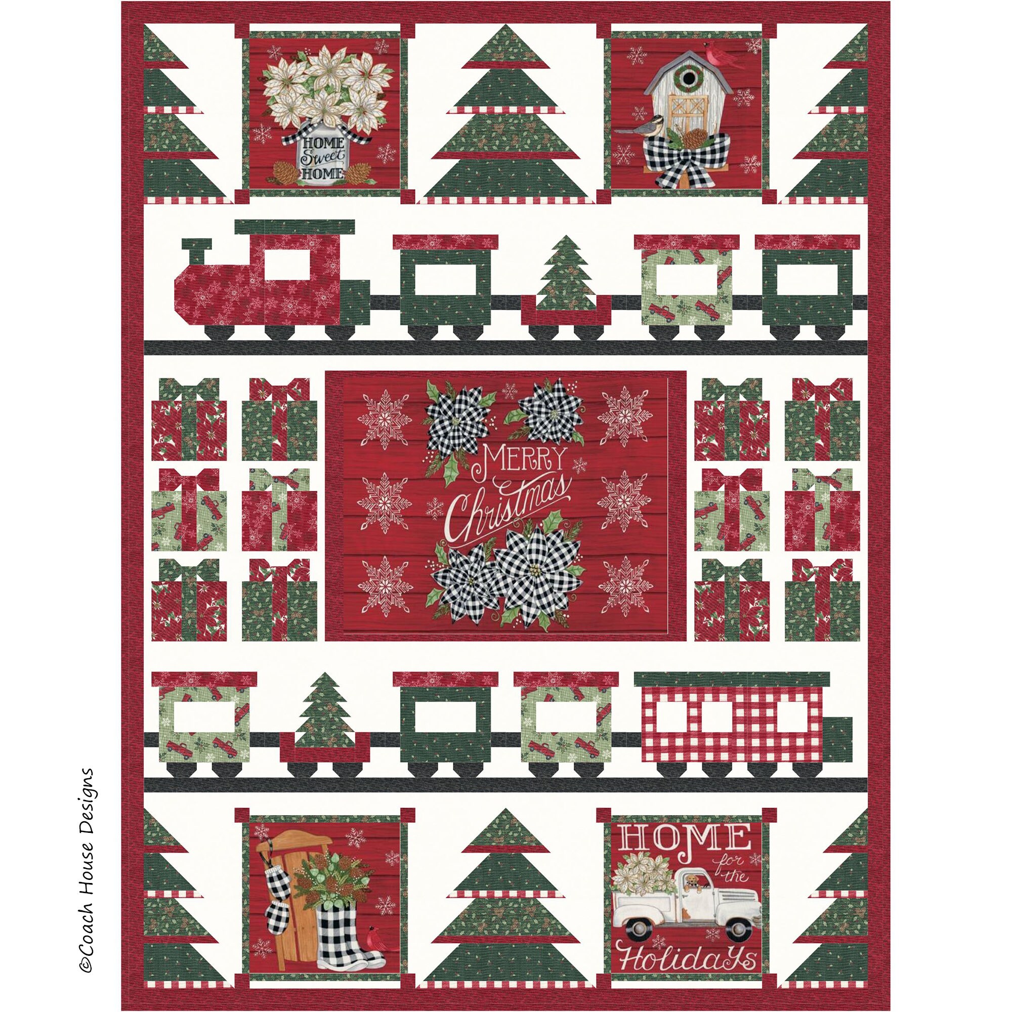 Toy Store Digital PDF Quilt Pattern by Coach House Designs ** CHRISTMAS ...
