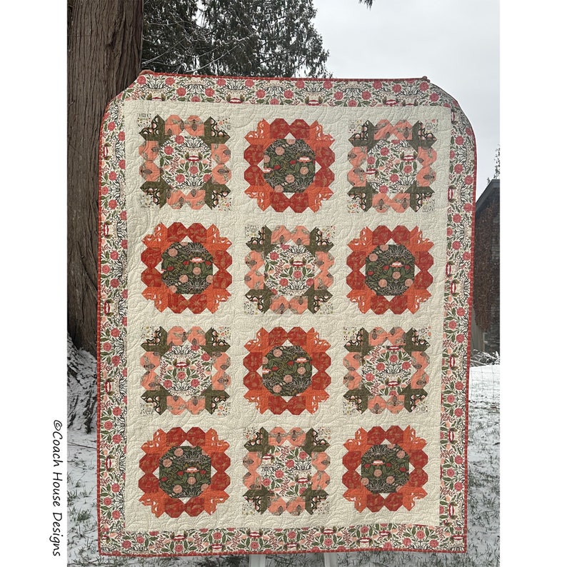 Grand Entrance PDF Quilt Pattern by Coach House Designs MEADOWMERE