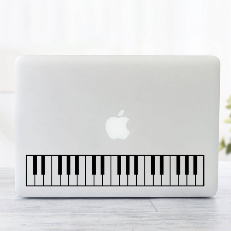 Music Teacher Gifts Music Gifts Laptop Stickers Piano Etsy