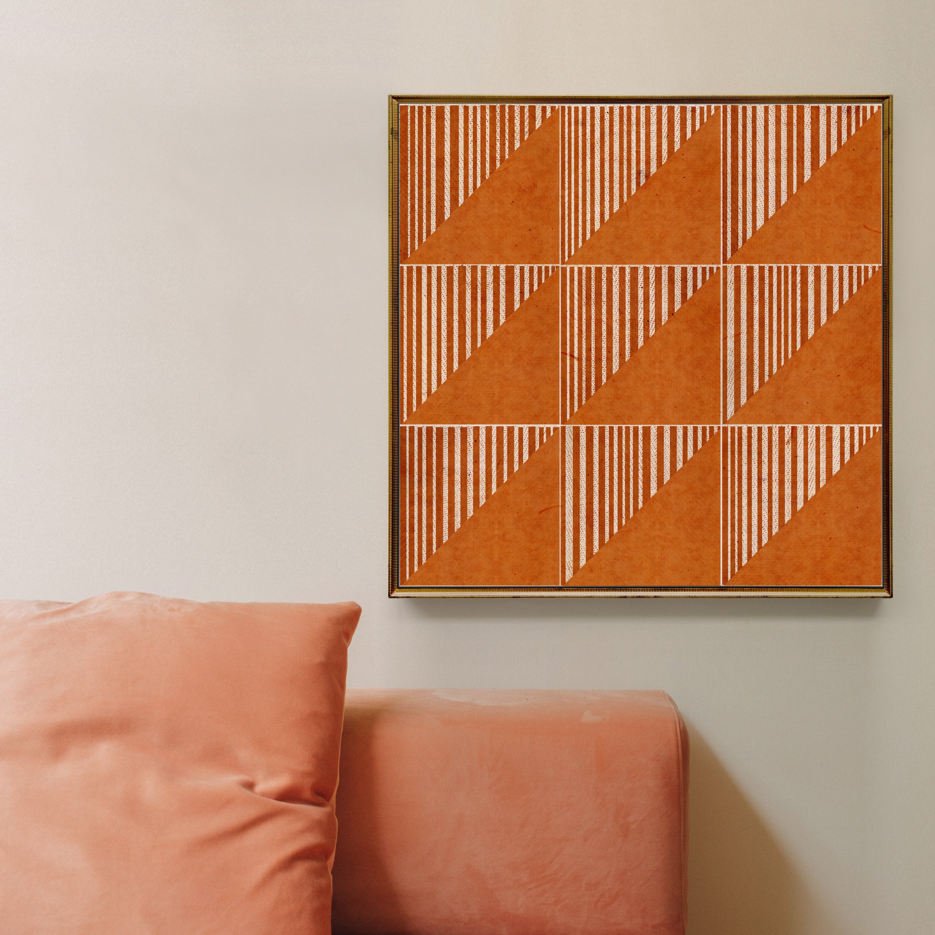 Burnt Orange Wall Art Print DIGITAL DOWNLOAD Art Terracotta Etsy