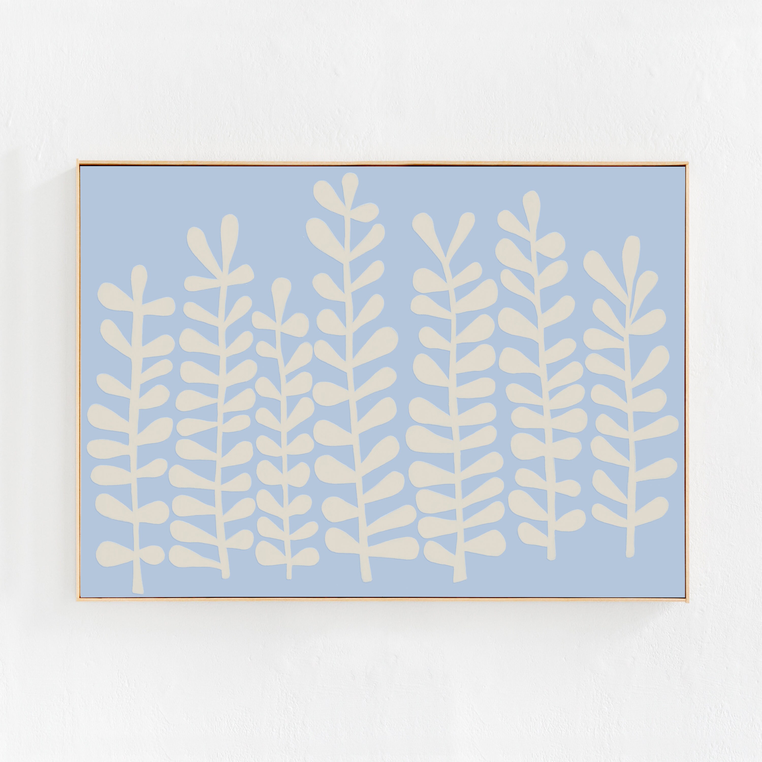 Sky Blue Wall Art Extra Large Digital Downloadable Print Wall Etsy