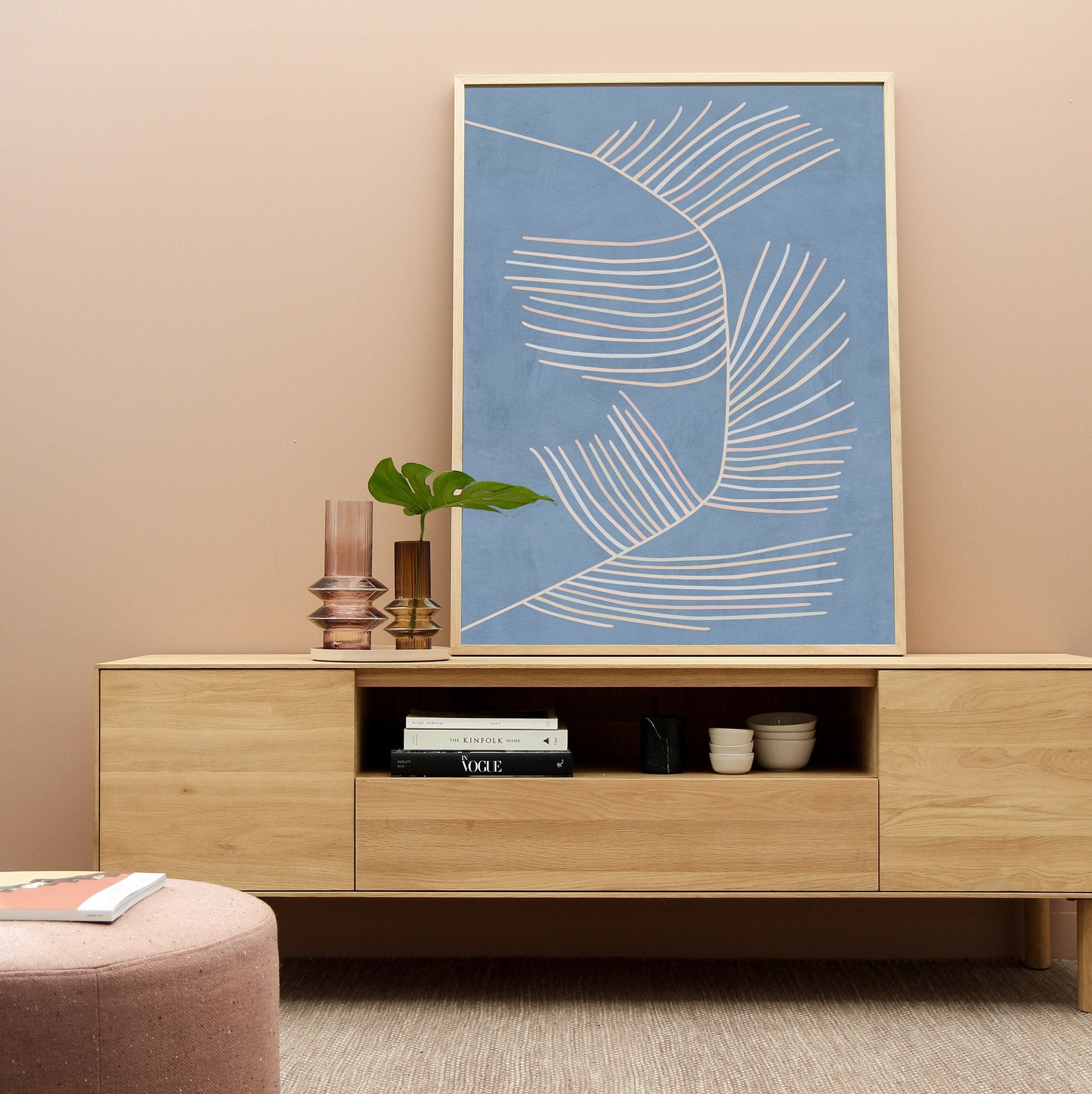 Digital Download Art Sky Blue Wall Art Print Abstract Digital Etsy