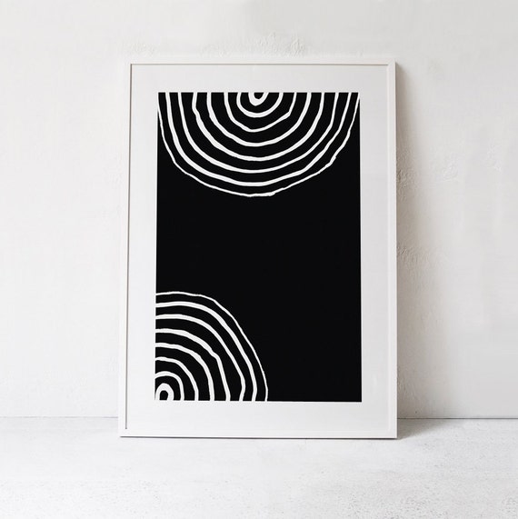 Abstract Printable Art Print, Modern Wall Decor Print, Black Wall Art, PRINTABLE Artwork, Abstract Art Print, INSTANT DOWNLOAD Print 18x24
