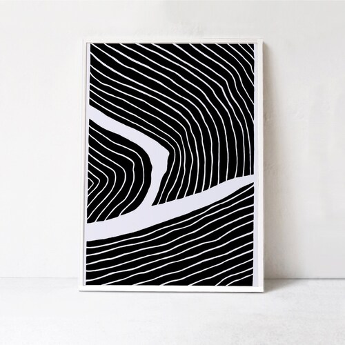 Extra Large Abstract Art Print Square Abstract Wall Art Etsy