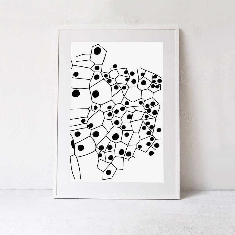 Scandi poster oversized print extra large abstract poster black and white print wall art abstract printable art downloadable print a0
