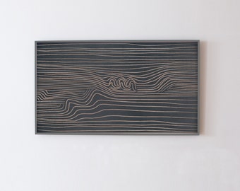 Modern Samsung Frame TV Art Download- Abstract Lines art. Instant Download for Samsung Frame TV, gray and beige Abstract tv art 3840x2160