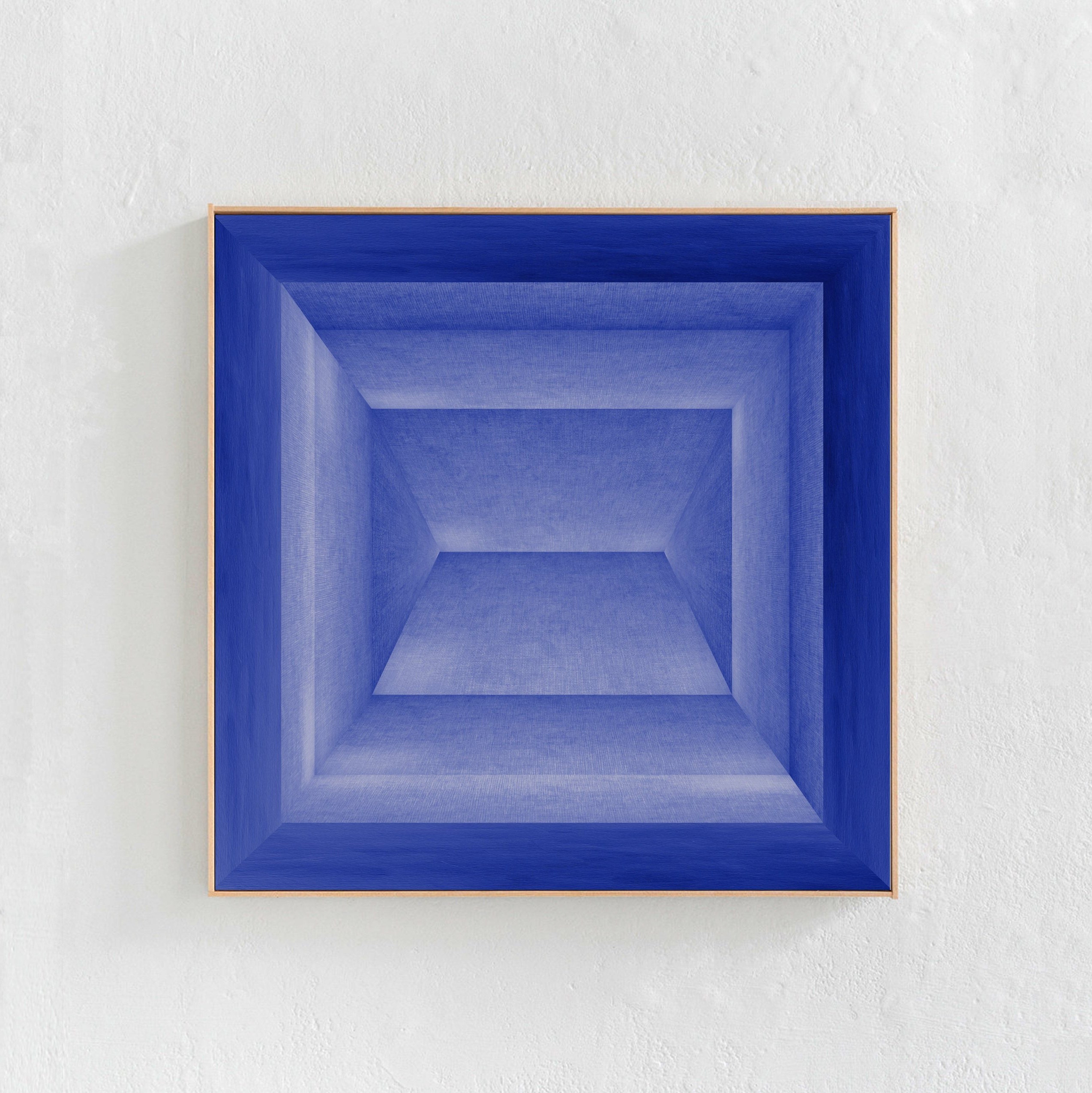 Blue Abstract Digital Downloadable Print