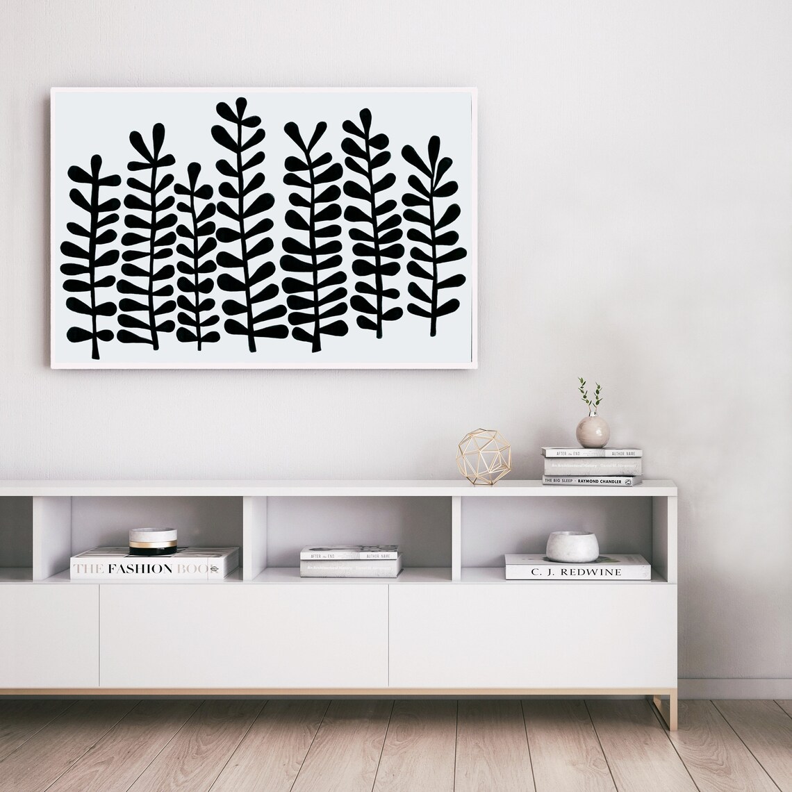 Extra Large Wall Art, Mid Century Modern Printable Art, Abstract ...