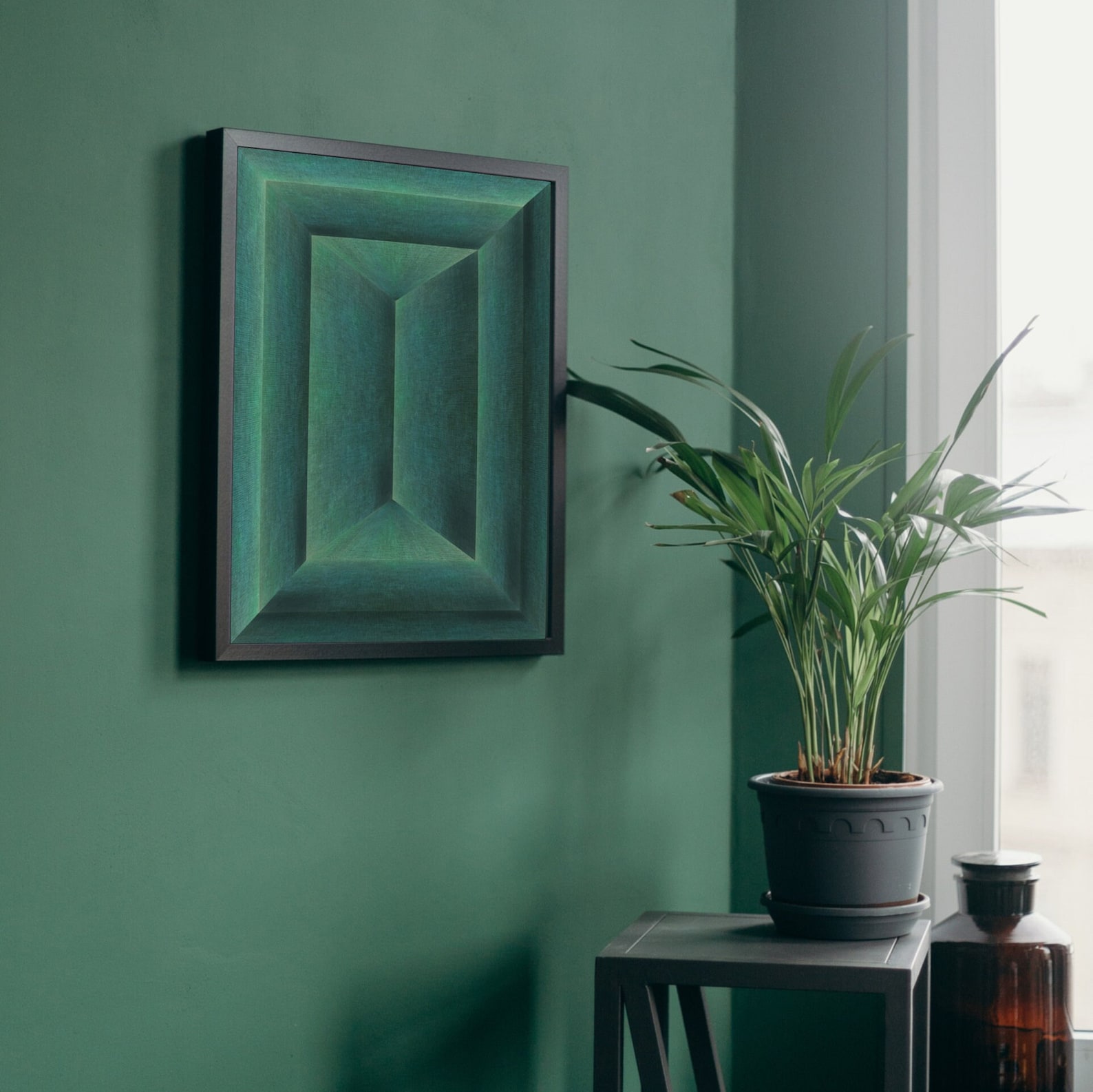Emerald Green Wall Art Downloadable Print Green Abstract Etsy