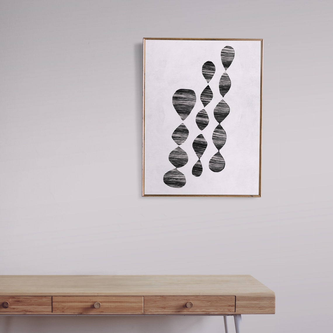 Large Printable Art Modern Wall Decor Print Black and White | Etsy