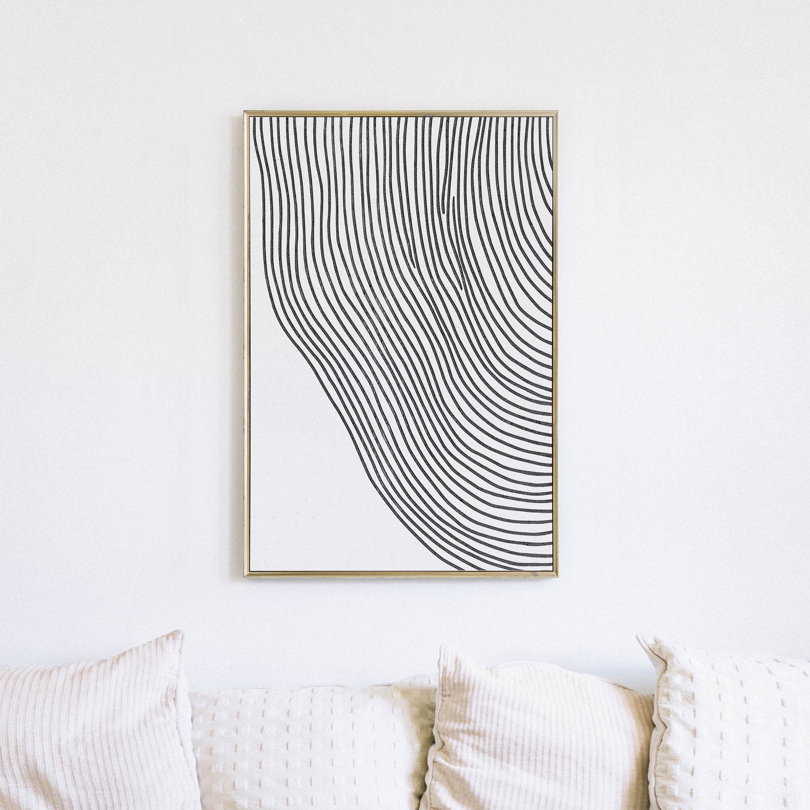 Large Printable Art Modern Wall Decor Print Black and White | Etsy