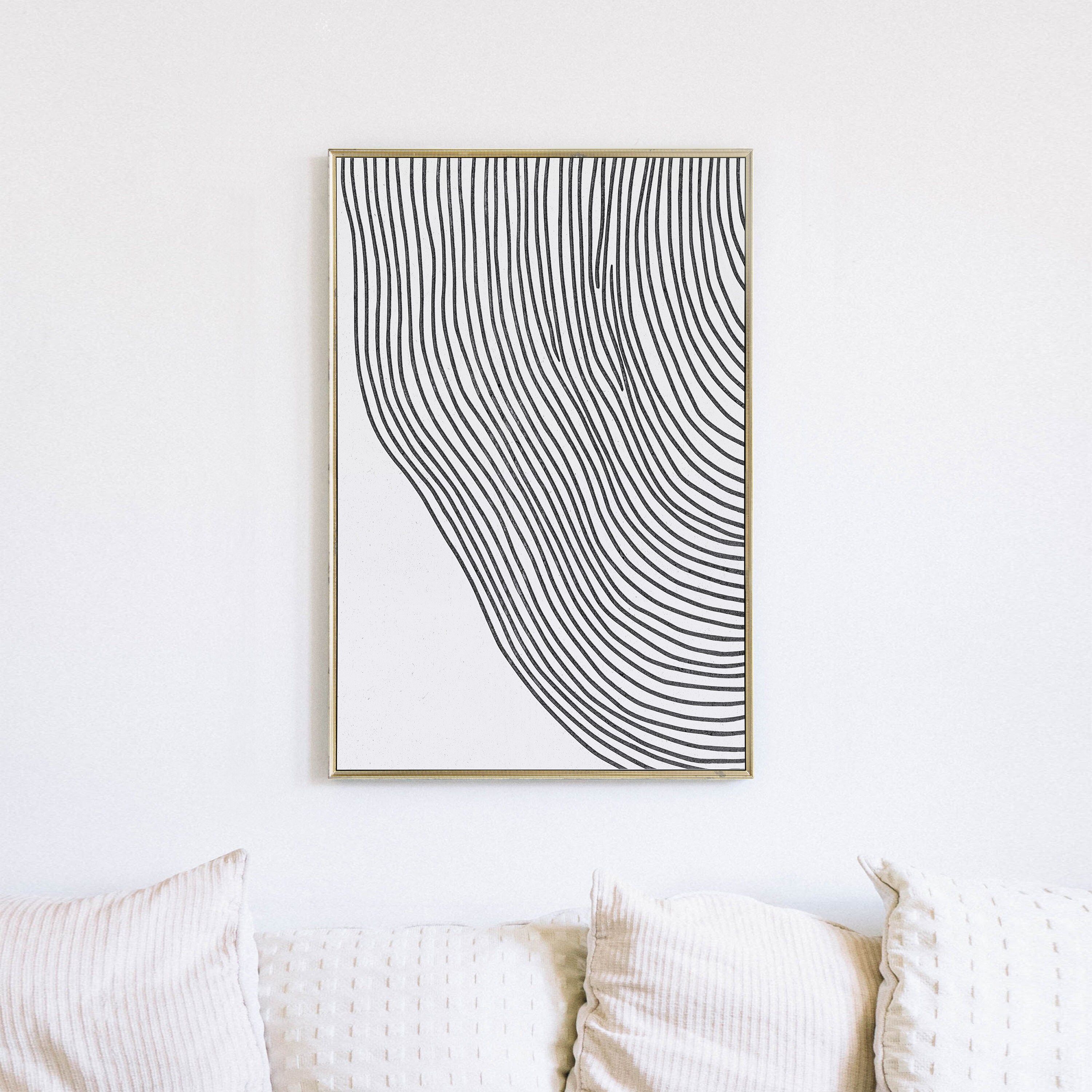 Large Printable Art Modern Wall Decor Print Black and White Etsy UK