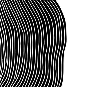 Large Abstract Printable Artwork, Modern Wall Decor Print, Black and White Wall Art,DOWNLOADABLE Print Abstract Line Art Print Poster 24x36 image 2