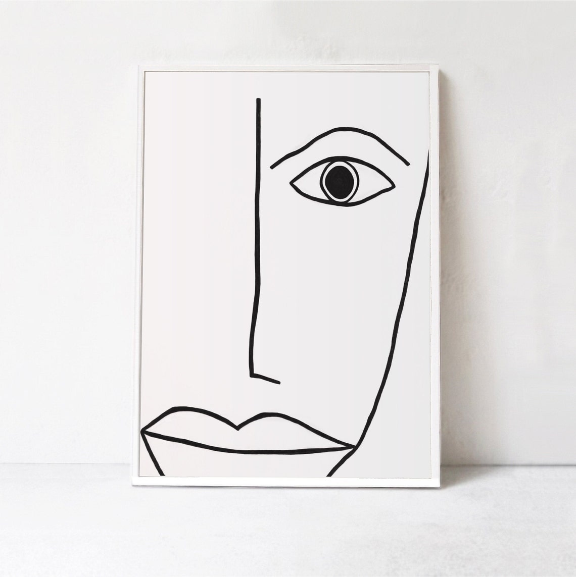 INSTANT DOWNLOAD Printable Art Minimalist Modern Line Art | Etsy